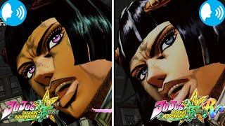 Bruno Bucciaratis Old Voice VS New Voice ComparisonJoJos Bizarre Adventure All Star Battle R [upl. by Eerized]