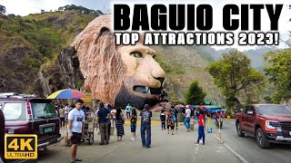 4K BAGUIO CITY MustVisit Top Places and Attractions in 2023 [upl. by Tindall684]