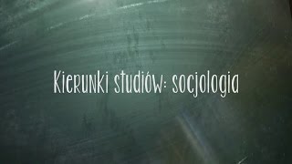 Kierunki studiów socjologia [upl. by Domingo]