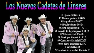 Los Nuevos Cadetes de Linares Chuy Vega Álbum completo exitos 2021 [upl. by Anairol]