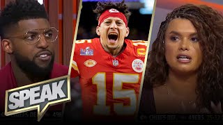 Is Patrick Mahomes the most talented athlete ever Chiefs run the greatest ever  NFL  SPEAK [upl. by Horan]