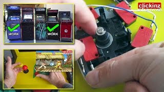 Como Solucionar problema de DIAGONALES en MAQUINA RECREATIVA ARCADE Machine JOY STICK DIAGONAL FIX [upl. by Bodkin]