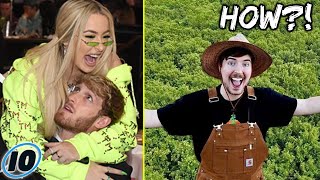 Mr Beast Loses Creator Of The Year Award To Tana Mongeau [upl. by Najram]