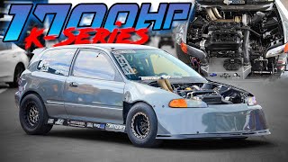 1700HP Honda Civic  The FASTEST AWD KSeries AWD Hondas Takeover FL2K [upl. by Grizel]