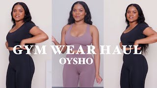 OYSHO Gym Wear Haul [upl. by Naujal]