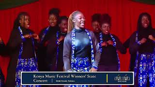 Nsambira performed by KU Choir at KMF Winners State Concert State House Nakuru [upl. by Tyrone102]