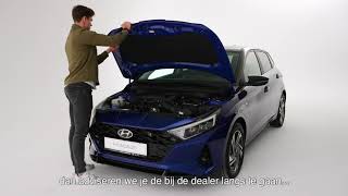 Tanken en bijvullen vloeistoffen i20  Hyundai [upl. by Nugesulo]