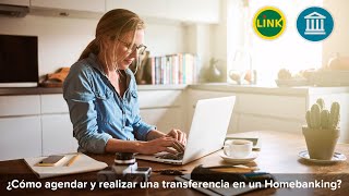 👉 ¿Cómo agendar y realizar una transferencia en un Homebanking 😎💲👍 [upl. by Sandeep748]