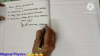 Fermi Dirac Statistics Part 1Derivation for Distribution Function 📝📝📝📝 [upl. by Nodaj]