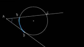 7 Sec 10 6 Secants Tangents and Angle Measures [upl. by Eniaj]