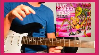 Poisons Gone  Kurt Cobain Guitar lesson  Tutorial [upl. by Graehl279]