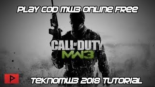 How To Play Call of Duty Modern Warfare 3 Spec Ops LAN Offline Or Online Using Tekno MW3 Tutorial [upl. by Tartan835]