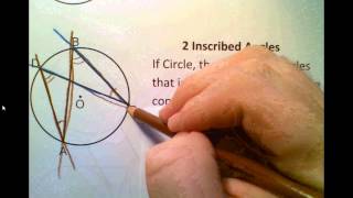 Circle Theorems involved in Triangle Proofs [upl. by Ainimre]