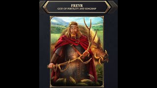 Freyr  Norse  These god powers are amazing  Age of Mythology Retold [upl. by Anyela207]