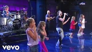 Train  Hey Soul Sister Live on Letterman [upl. by Ioved]