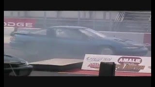 1G DSM RWD Talon 92 vs 2G DSM Eclipse 99 GSX AWD New England Dragway [upl. by Silvers382]