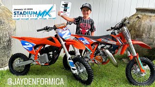 COFFS HARBOUR STADIUM MX 2024 JAYDEN FORMICA 5 YEARS OLD ON A KTM E5 NIPPERS [upl. by Miguelita]