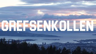 Best hike to Grefsenkollen in Oslo Winter 2021 [upl. by Willner829]