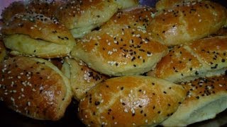 Türkische Teigtaschen mit HackfüllungTürkische RezepteKiymali pogca [upl. by Hauck309]