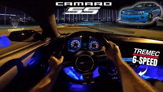 POV Taking my STRAIGHT PIPED Camaro SS out for Golf  5th Gen Camaro SS LS3 Night Drive POV 4K [upl. by Ade]