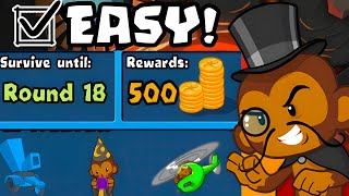 Professor Evil Today Easy Challenge BTD Battles [upl. by Nylsor]