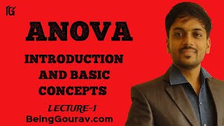 ANOVA  Analysis of Variance  Introduction and Concept in Hindi  Statistics  Gourav Manjrekar [upl. by Rambert573]