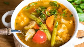 Easy Keto Vegetable Soup  Seriously Good Low Carb Soup [upl. by Wallis918]