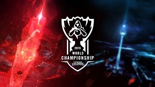 Worlds Collide The Final ft Nicki Taylor  Worlds 2015  League of Legends [upl. by Ricoriki838]