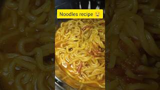 2 min Noodles recipe 🤤food maggi noddlesrecipe noddles [upl. by Mehetabel896]