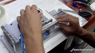 OCA Laminator Test OCA film applying [upl. by Adnahsat]