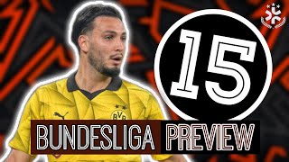 Bundesliga Preview 15  Predictions Aufstellungen amp Topspieler🏆🔥 [upl. by Hjerpe324]