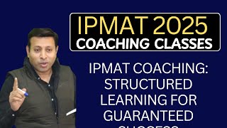 IPMAT Coaching Structured Learning for Guaranteed Success ipmat2025ipmatcoachingipmatclasses [upl. by Necaj830]