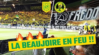 Les chants de la Beaujoire  Ultras Brigade Loire FC Nantes  RC Lens 32 [upl. by Pilloff]