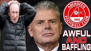 quotAWFULquot DAVE CORMACK ISSUES STATEMENT ON CURRENT CRISIS AT ABERDEEN ABERDEEN SPFL [upl. by Ycat]