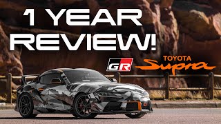 Toyota GR Supra 30 MT  1 Year Review [upl. by Nod572]