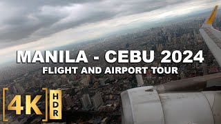 NAIA Terminal 3 to MactanCebu International Airport Walk amp Flight Tour  Cebu Pacific Philippines [upl. by Barthelemy]