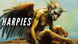 Harpies  The Grotesque Bird Women of Greek Mythology [upl. by Nnaeerb]