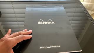 Rhodia DotPad Review [upl. by Navillus217]