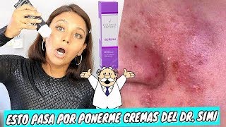 PRUEBO los productos de belleza del DR SIMI ¡ME DIO DERMATITIS [upl. by Barraza]