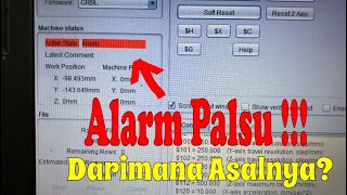 Mesin CNC Alarm Terus Bisa Jadi Ini Penyebabnya  False Hard Limit Alarm [upl. by Adonis]