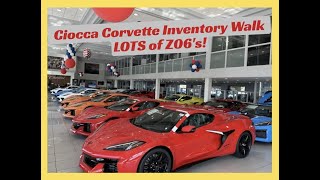 C8 Corvette Z06s at Ciocca Corvette [upl. by Inglis]