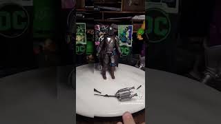 Star Wars The Black Series Book of Boba Fett The Mandalorian Figure Review starwars theblackseries [upl. by Nylrahc]