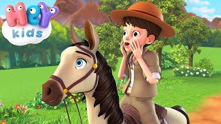 My Horsey  Horse Cartoons for Children  Kids Songs amp Nursery Rhymes  HeyKids [upl. by Attlee]