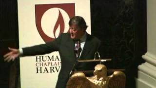 Harvard Humanists Stephen Fry 2 22 2011 Chapter 5 [upl. by Kaz]