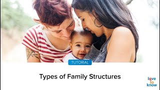 Types Of Family Structures [upl. by Hanala]