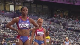 Womens 400m Heats  Full Heats  London 2012 Olympics [upl. by Artimed849]