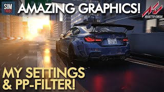 AMAZING GRAPHICS with MY BEST Graphics Settings and PPFilter  Assetto Corsa REALISTIC Graphics [upl. by Servetnick855]