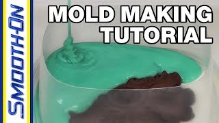 How To Make a Simple One Piece Silicone Mold  Pour On [upl. by Ax]