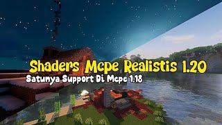 Ayo Shaders Mcpe Ringan 120 Realistis No Lag Minecraft Pe Android Shaders Ringan Minecraft [upl. by Enra]