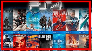 TOP 50 MEJORES JUEGOS PS4 de TODOS LOS TIEMPOS [upl. by Lecia743]